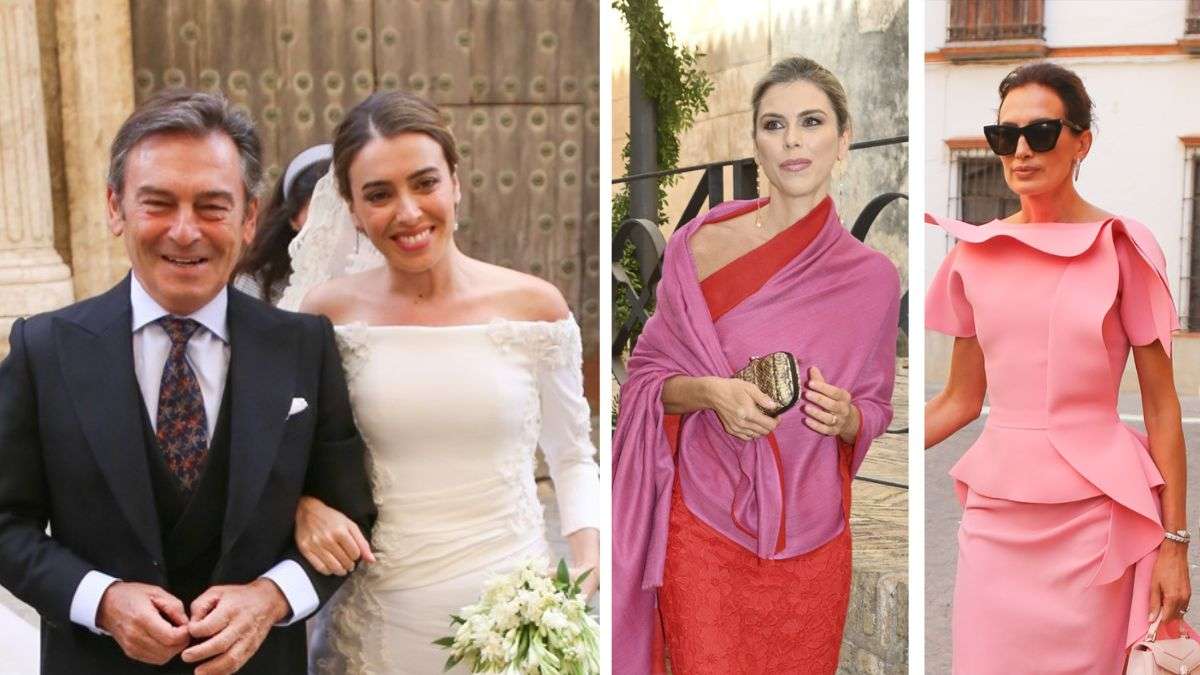 Los detalles y looks de la boda de Julia Bolaños y José María Ramírez y la elegancia de Manuela Villena y Nieves Álvarez