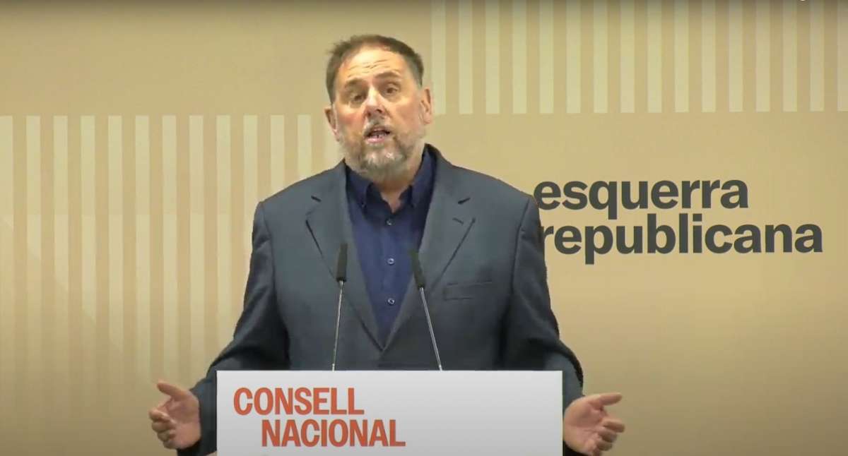 Junqueras se postula como candidato de ERC a presidir la Generalitat pese a estar inhabilitado hasta 2031