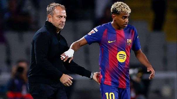 Hansi Flick y el Barça meten en vereda a Lamine Yamal: muchas menos fiestas y Pedri, el preferido