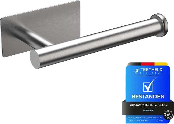 ¿No sabes dónde poner el papel higiénico? Este portarrollos te soluciona el problema… y sin perforar la pared