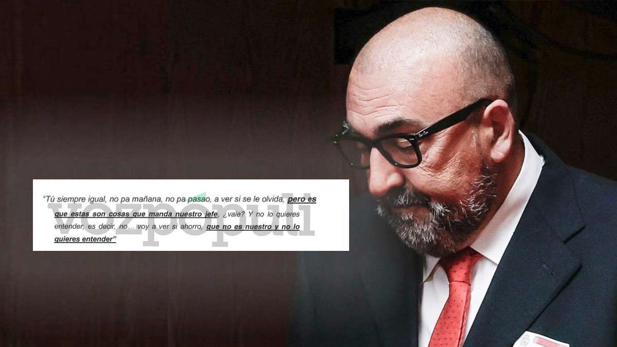 Koldo y su mujer custodiaban el dinero de Ábalos: "Estas son cosas que manda nuestro jefe"