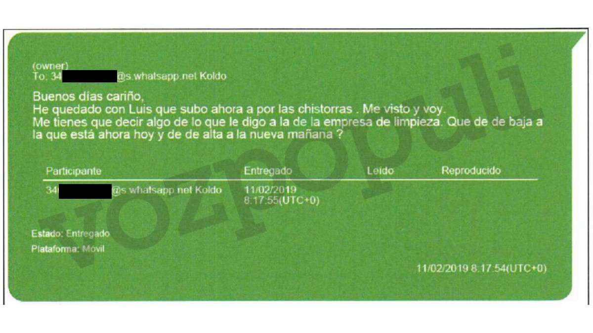 "Un tercero residente en Navarra" ayudaba a Koldo y Ábalos a cambiar las "chistorras" (billetes de 500 euros)