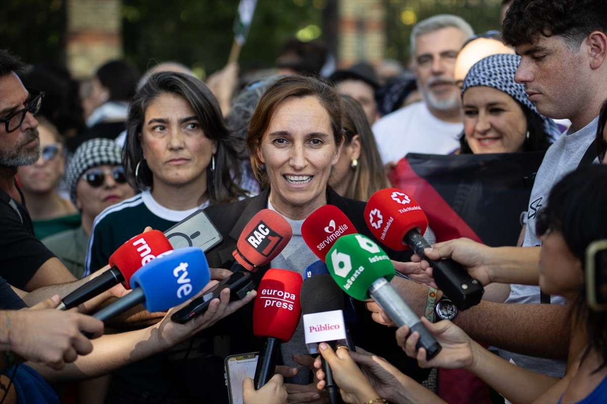 Podemos y Sumar convierten la manifestación por Palestina en un pulso de partidos