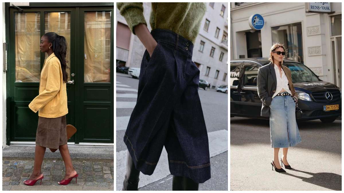 Las bermudas no son solo para el verano: estos modelos los puedes llevar en otoño en un look de oficina