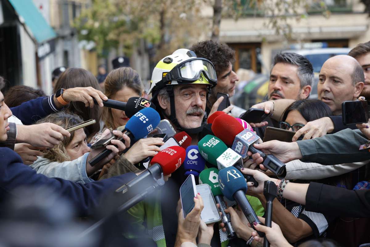 El derrumbe del edificio en Madrid se originó en una planta donde no trabajaba ningún obrero: "Una suma de factores"