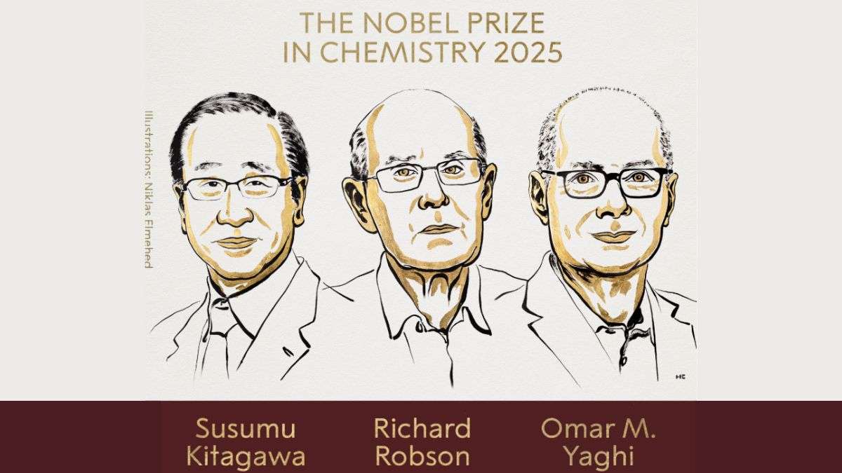 El Nobel de Química 2025 recae en tres científicos por el desarrollo de estructuras metal-orgánicas