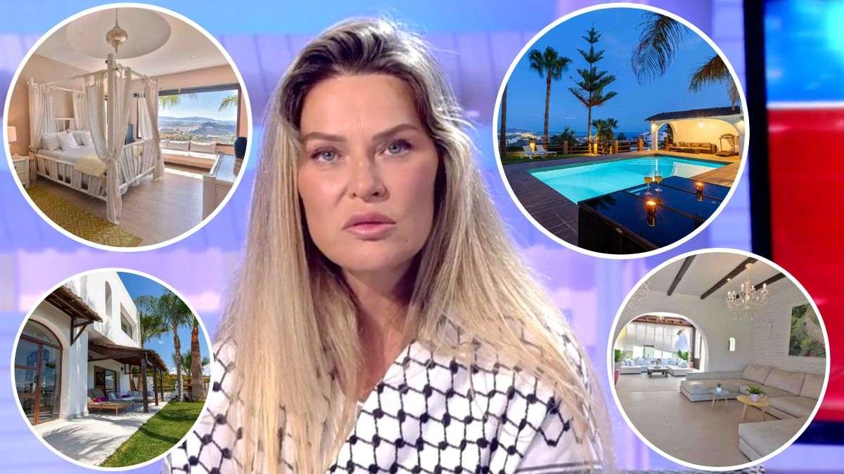 La lujosa villa que Hanan Alcalde 'Barbie Gaza' alquila con 5 habitaciones, piscina, spa, vistas al mar y más