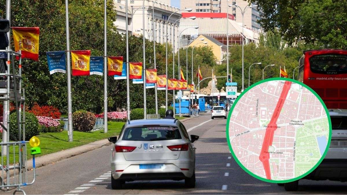Desfile del 12 de octubre: estos son los cortes de tráfico en Madrid el día de la Fiesta Nacional