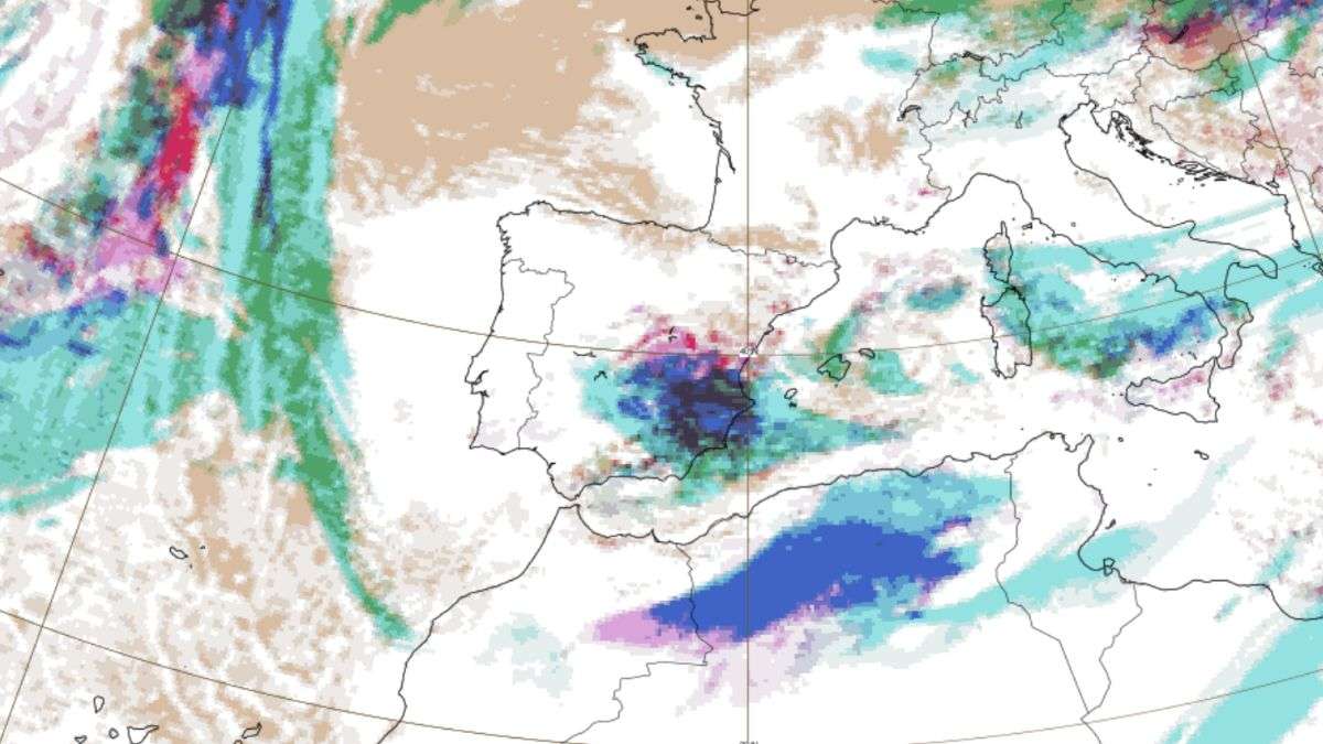 La AEMET anuncia la llegada de la dana Alice a Valencia y lluvias abundantes en Baleares
