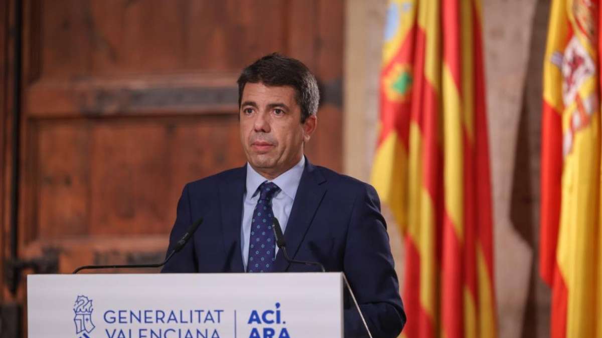 Mazón, sobre la reconstrucción: "Las capacidades de la Generalitat ya están forzadas hasta el límite"