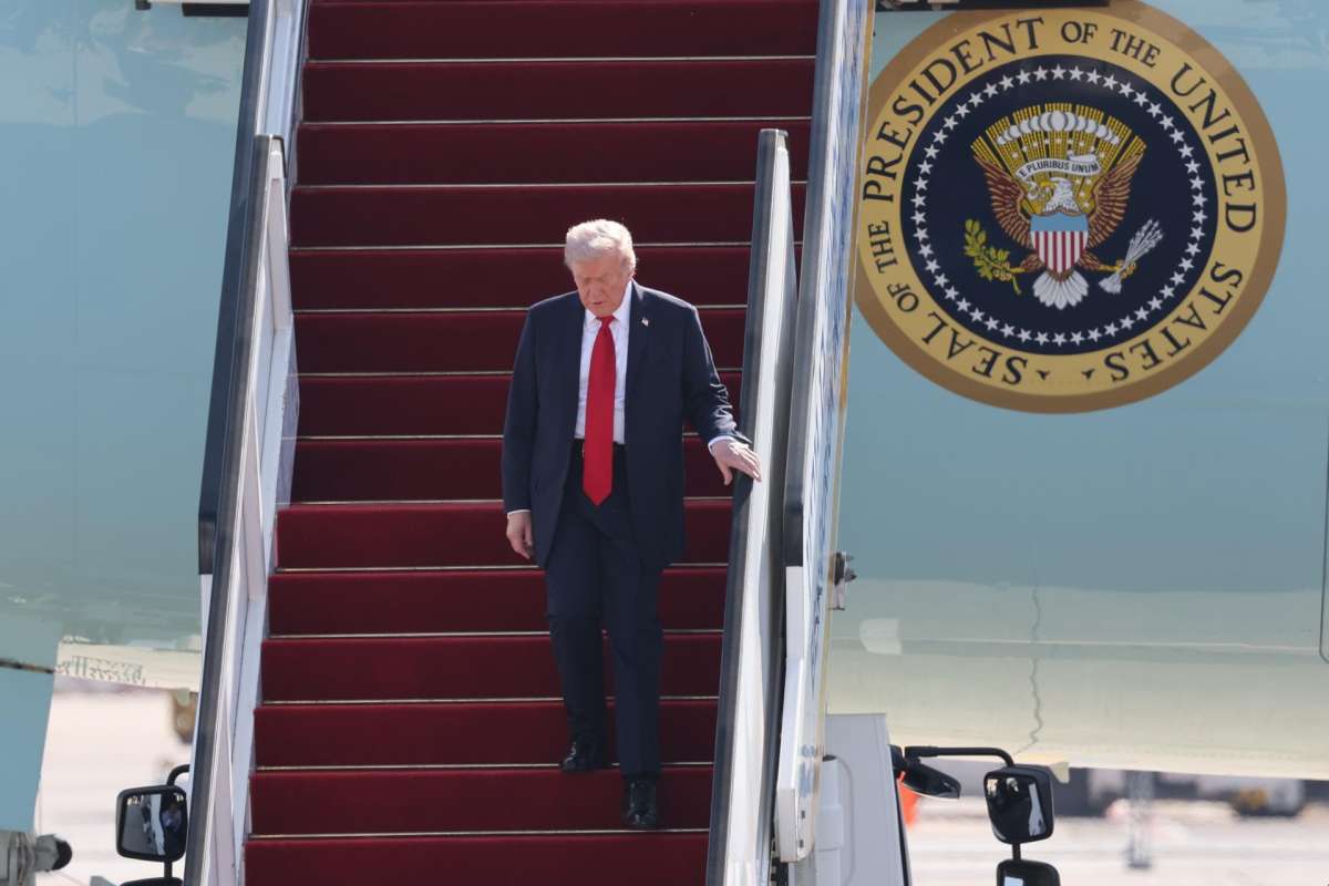 Trump aterriza en Israel para asistir a la liberación de los rehenes y hablar ante el Parlamento