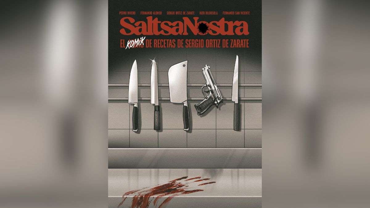 'Saltsa Nostra', el cómic que convierte la cocina en una trama criminal