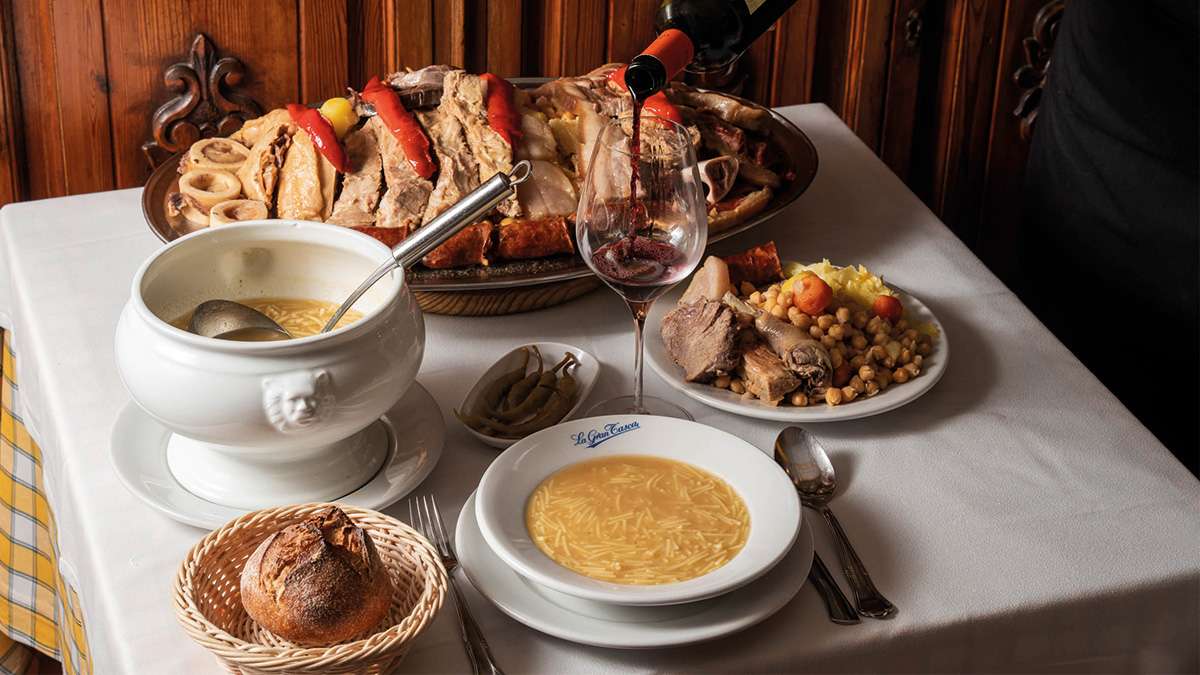 El restaurante imprescindible en Madrid para los amantes del cocido