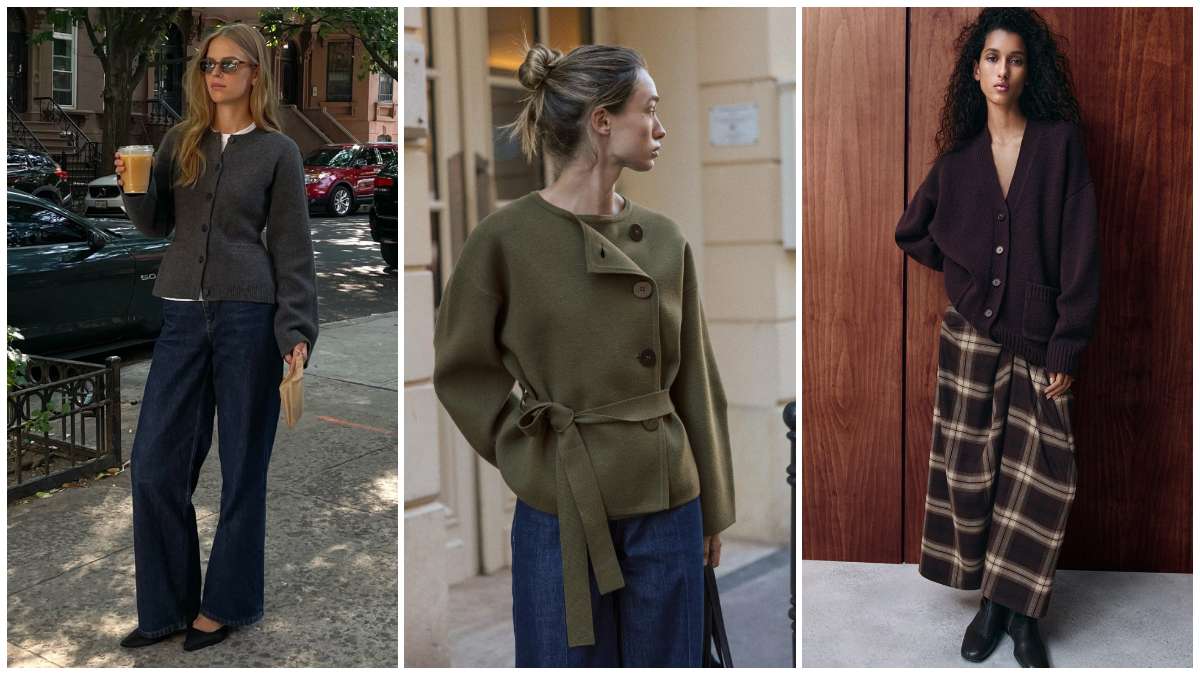 Las 10 chaquetas de punto que marcan tendencia este otoño: del cachemir y la lana a los botones joya