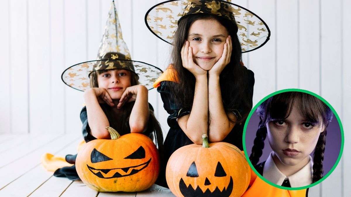 El sencillo truco para maquillarse como Miércoles Addams para Halloween