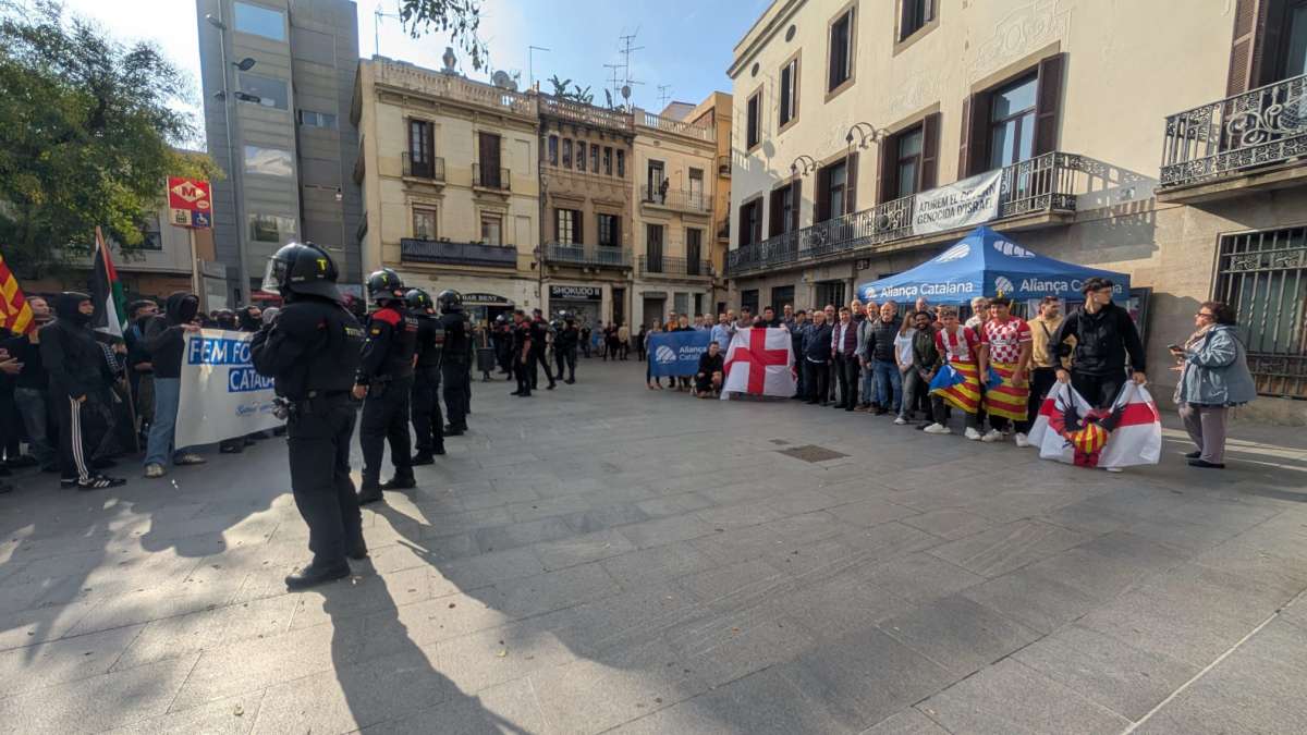 El reverso del 'pacto antifascista': el acoso a la ultra Aliança se instala en la calle