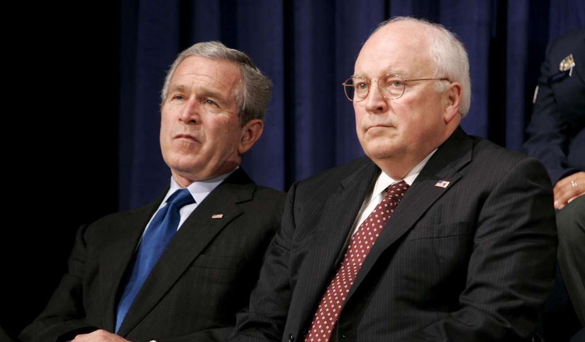 Dick Cheney y George W. Bush