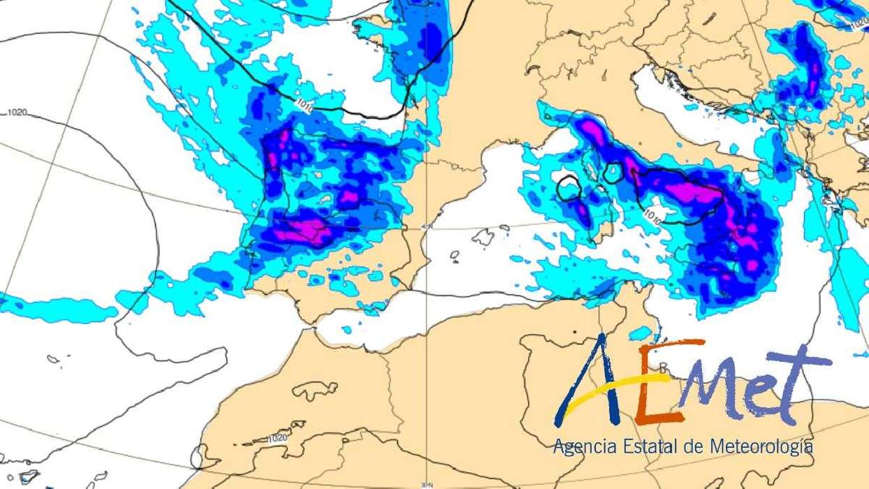 La AEMET anuncia: un nuevo frente frío barre la península, desploma las  temperaturas y deja lluvias en toda España | Vozpópuli