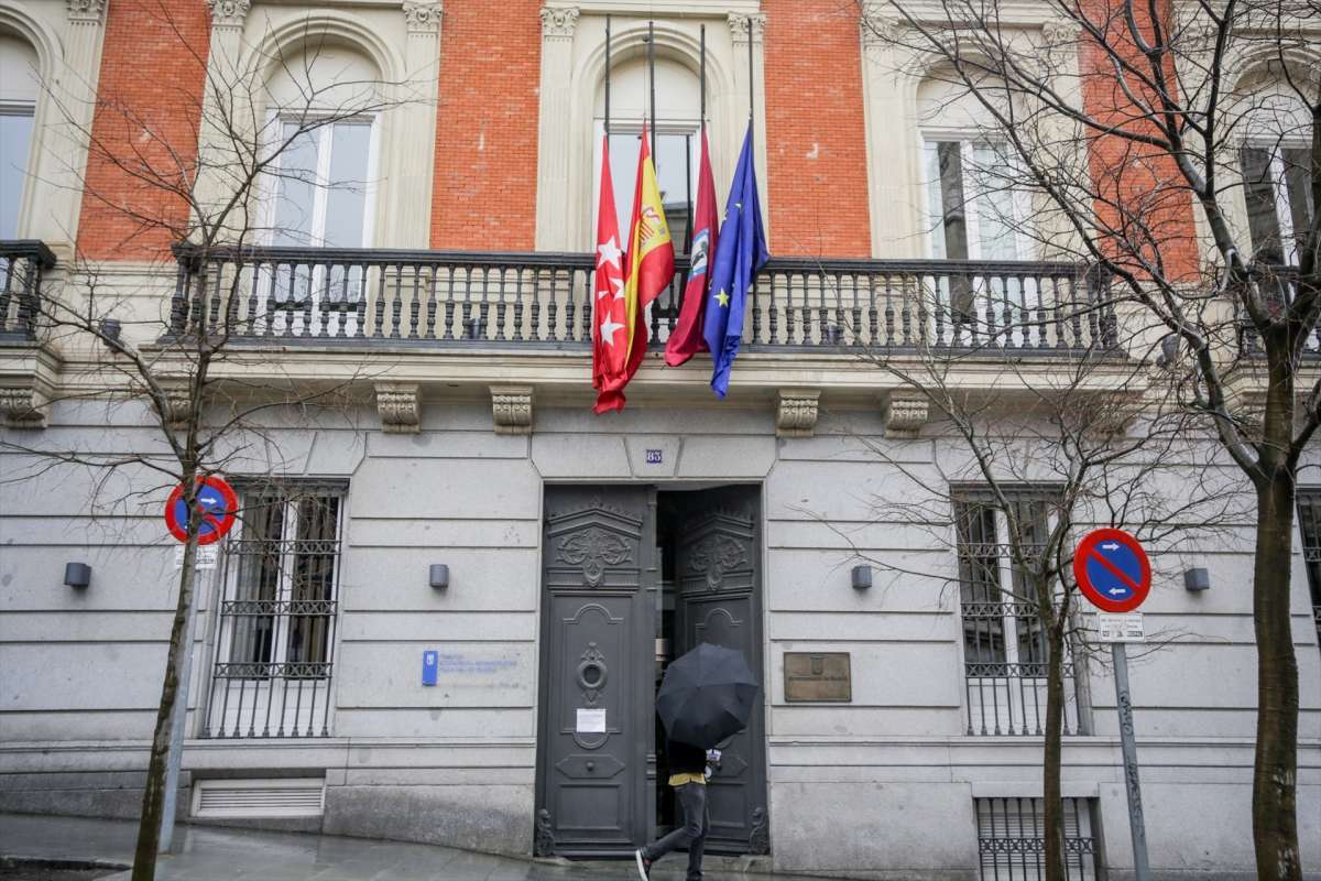Fachada del Tribunal Económico Administrativo Municipal de Madrid.  - 
