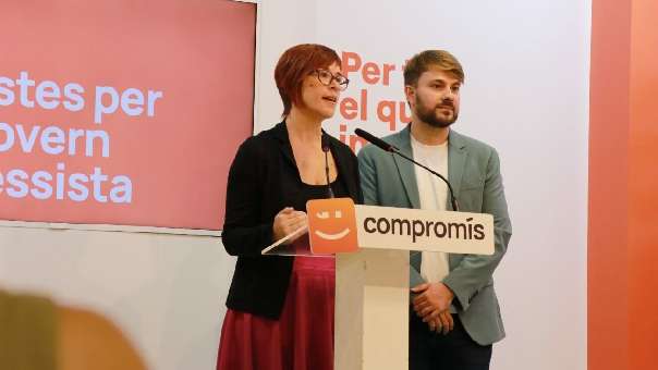 La pata mayoritaria de Compromís someterá a consulta entre la militancia si debe romper con Sumar