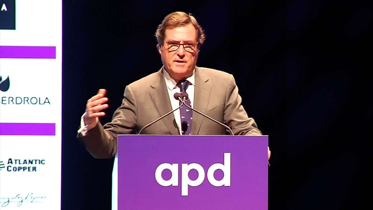 El presidente de la CEOE, Antonio Garamendi. - 