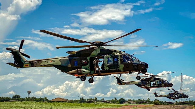 Defensa cierra un acuerdo con Airbus para la compra de nuevos helicópteros NH90 y H135