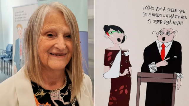 Diana Raznovich, la humorista gráfica argentina que crispa a la judicatura