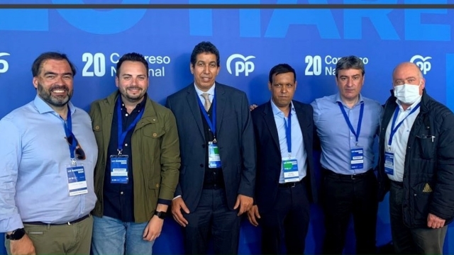 Una delegación del Frente Polisario en España asiste al XX Congreso del PP de Sevilla