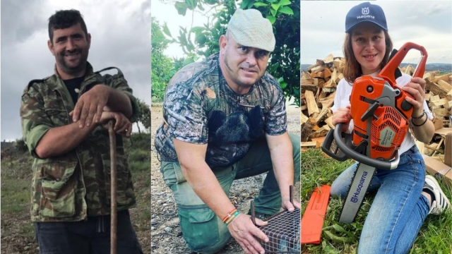 Un pastor, un capturador y una forestal: la 'España rural' que triunfa en las redes