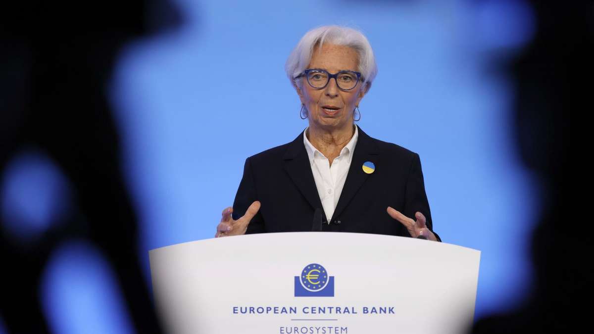 La presidenta del Banco Central Europeo (BCE), Christine Lagarde.  - EFE