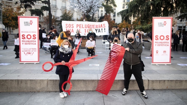 Las peluquerías cierran el año con una caída de ventas superior al 30% respecto a 2019