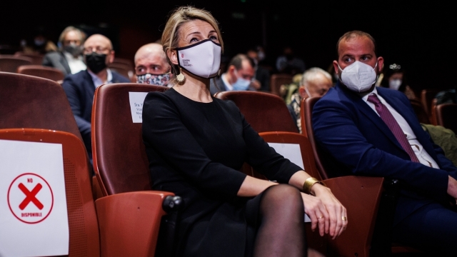 Yolanda Díaz, positivo en covid