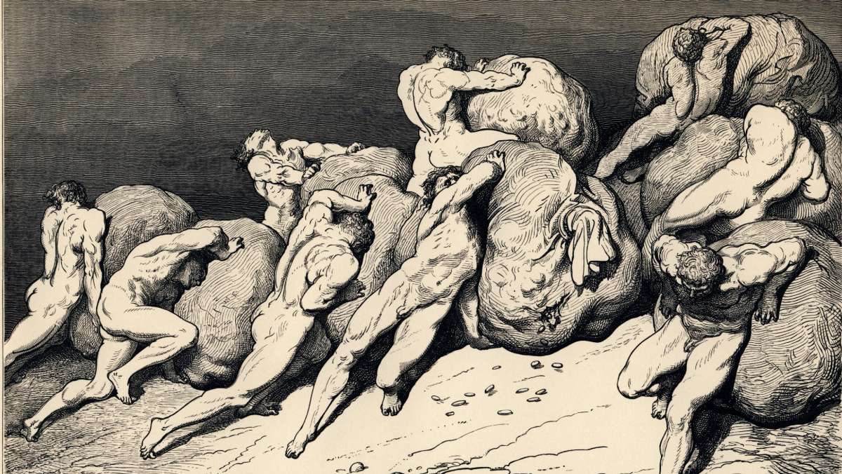 Ilustración de Gustave Doré  del Infierno de Dante - Wikimedia Commons