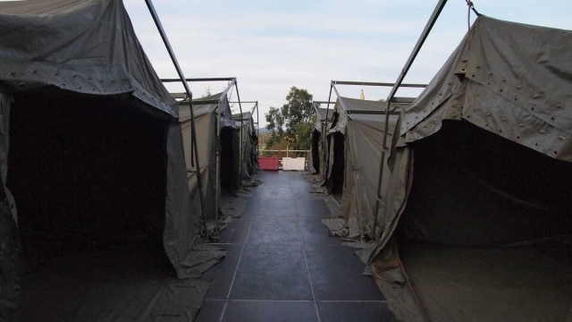 Asturias pide ayuda militar contra el coronavirus y el Ejército abre un hospital de campaña